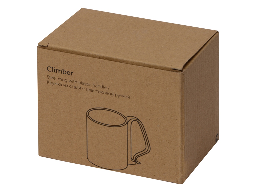 Стальная кружка с двойными стенками «Climber» Стальная кружка с двойными стенками «Climber» — изображение 5