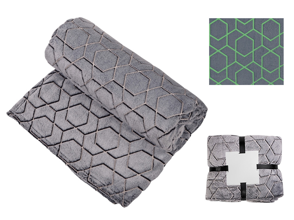 Светящийся в темноте плед «Lattice» Светящийся в темноте плед «Lattice»