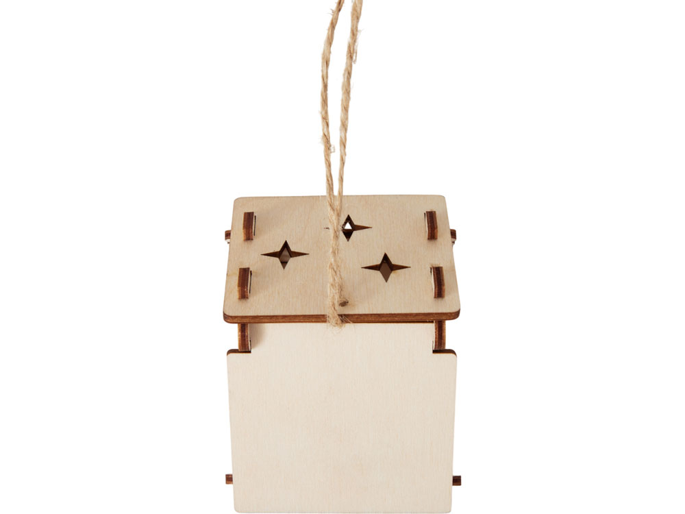 Деревянная подвеска на елку с подсветкой «Lumihut» Деревянная подвеска на елку с подсветкой «Lumihut» — изображение 6