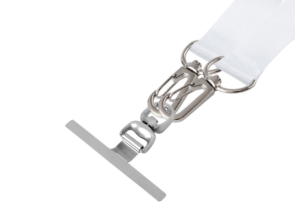 Лента под сублимацию для телефона с 2-мя карабинами, 2 см Лента под сублимацию для телефона с 2-мя карабинами, 2 см — изображение 4