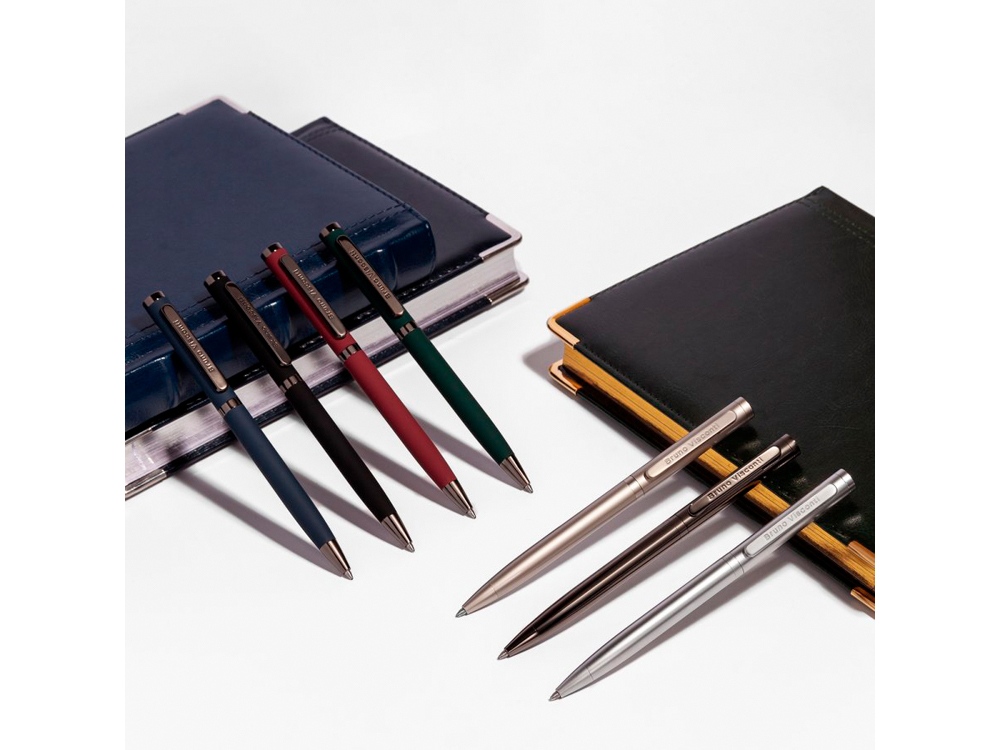 Ручка металлическая шариковая «Firenze», софт-тач Ручка металлическая шариковая «Firenze», софт-тач — изображение 5