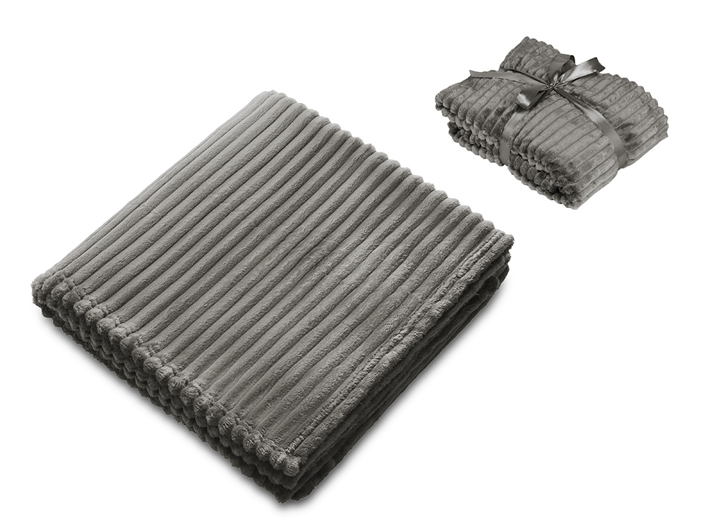 Плед «Wave» - серый