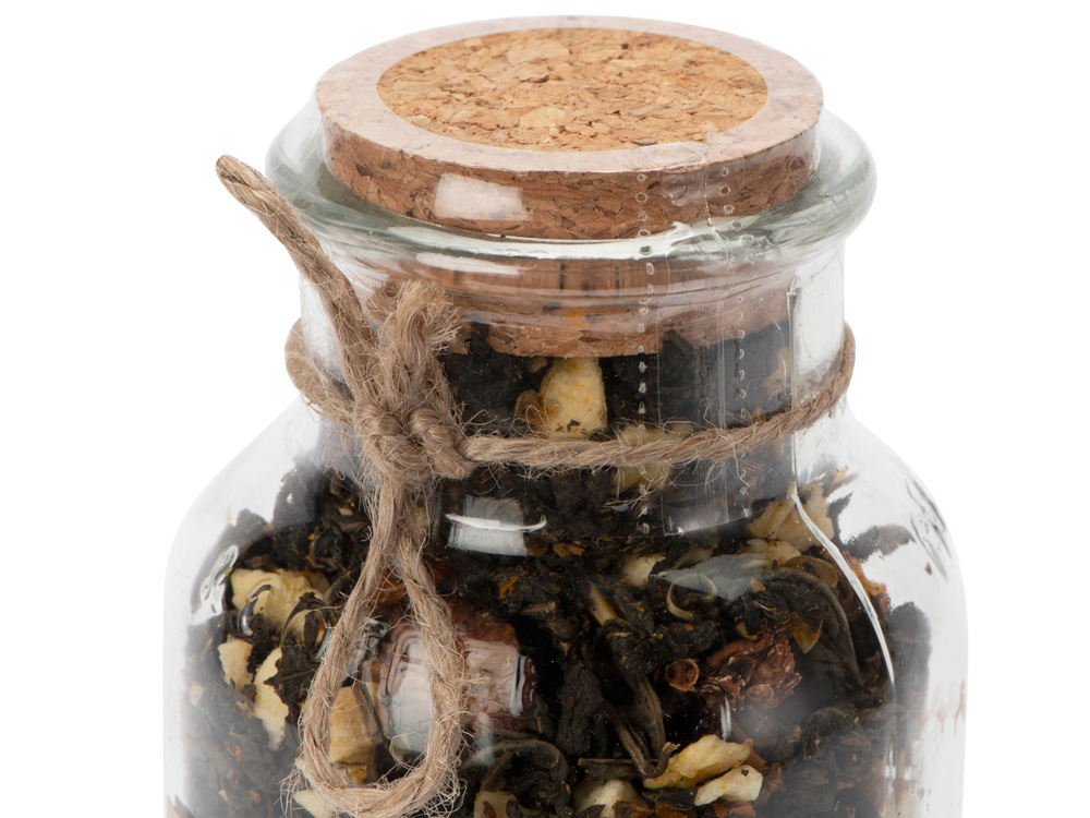 Чай зеленый, с соком ананаса и кусочками яблока/облепихи Чай зеленый, с соком ананаса и кусочками яблока/облепихи — изображение 3