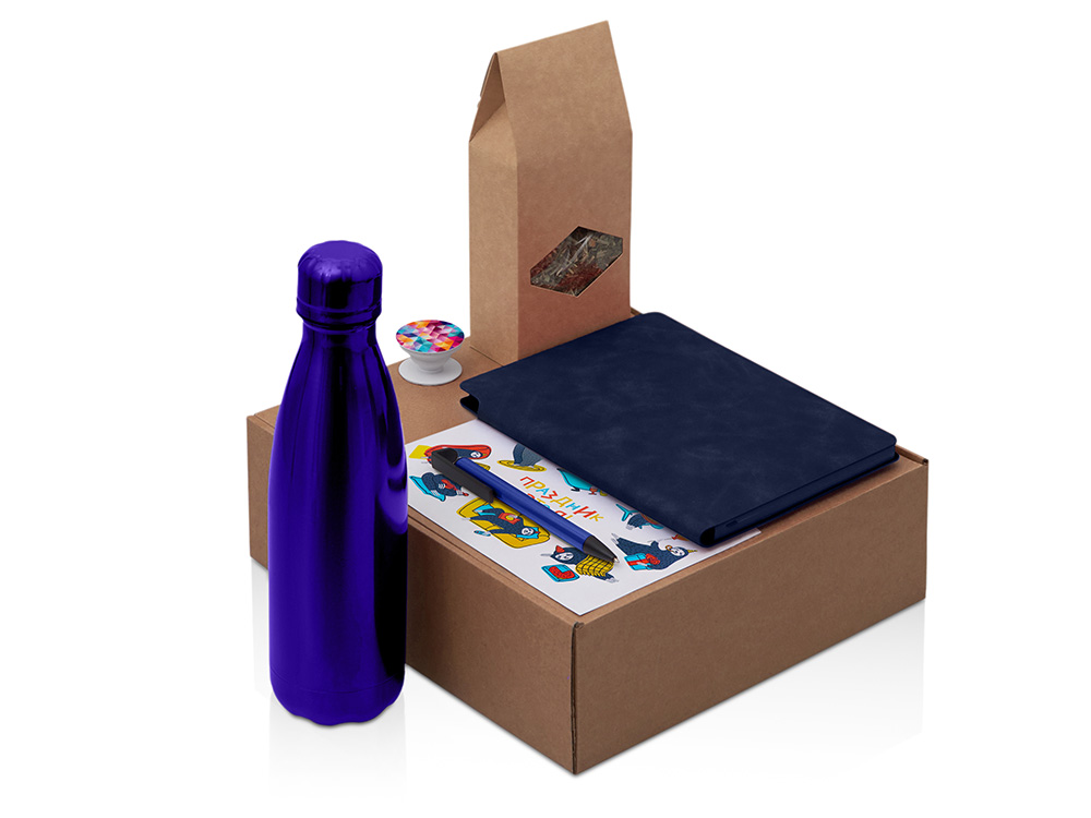 Набор «Teanote» с термобутылкой, блокнотом, ручкой и чаем