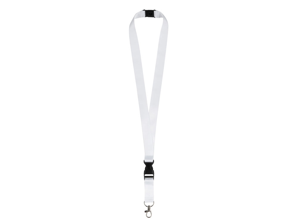 Ланъярд под сублимацию с карабином, межуровневым замком и замком обрыва, 2 см Ланъярд под сублимацию с карабином, межуровневым замком и замком обрыва, 2 см