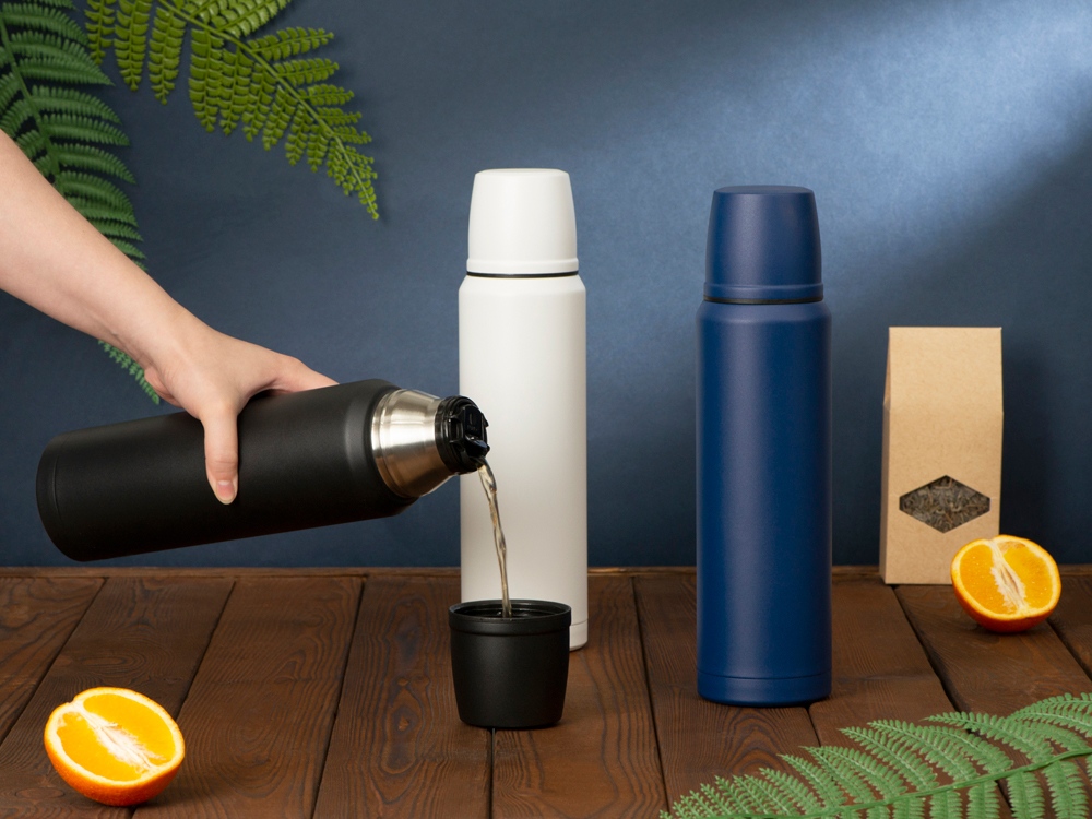 Вакуумный термос с медной изоляцией «Stern», крафтовый тубус, 1000 мл Вакуумный термос с медной изоляцией «Stern», крафтовый тубус, 1000 мл — изображение 12