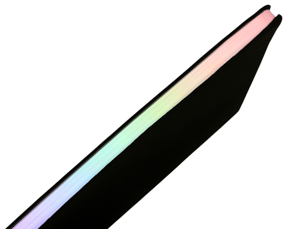 Блокнот А5 в гибкой обложке «Fellini» с голографическим срезом Блокнот А5 в гибкой обложке «Fellini» с голографическим срезом — изображение 8