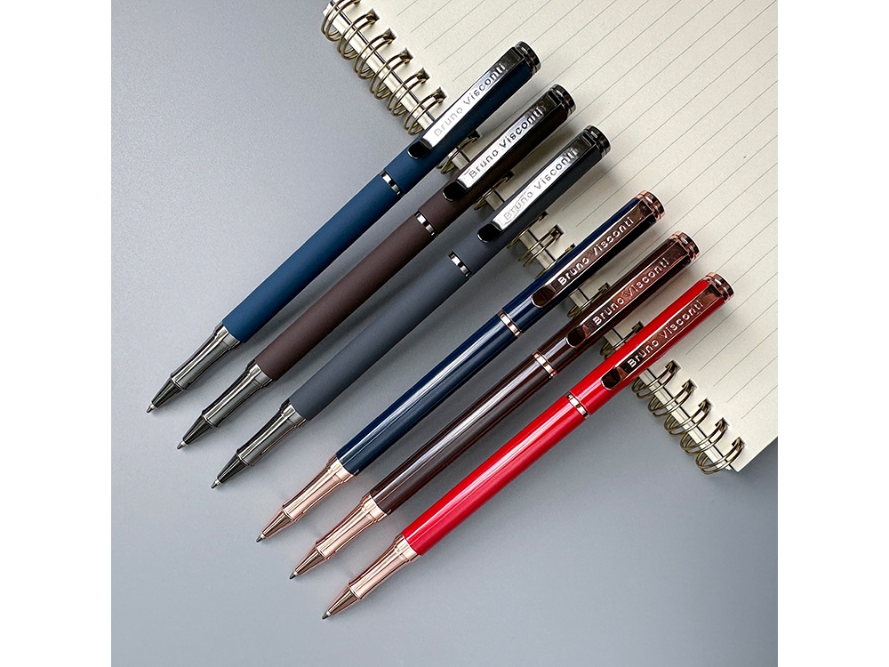 Ручка металлическая шариковая «Venezia Pragmatico» софт-тач Ручка металлическая шариковая «Venezia Pragmatico» софт-тач — изображение 6