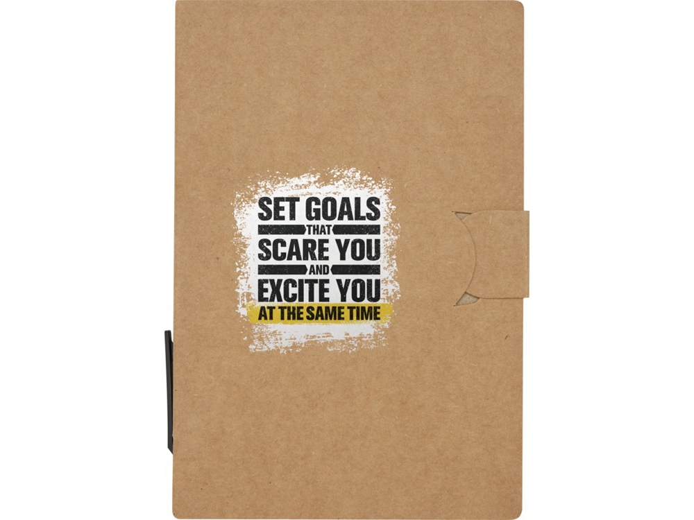 Блокнот «Swift» со стикерами и шариковой ручкой Блокнот «Swift» со стикерами и шариковой ручкой — изображение 5