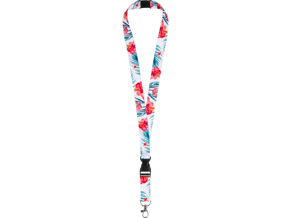 Ланъярд под сублимацию с карабином, межуровневым замком и замком обрыва, 2 см Ланъярд под сублимацию с карабином, межуровневым замком и замком обрыва, 2 см — изображение 3