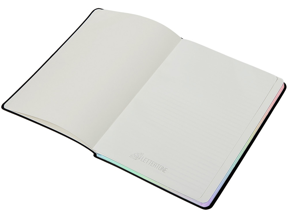 Блокнот А5 в гибкой обложке «Fellini» с голографическим срезом Блокнот А5 в гибкой обложке «Fellini» с голографическим срезом — изображение 4