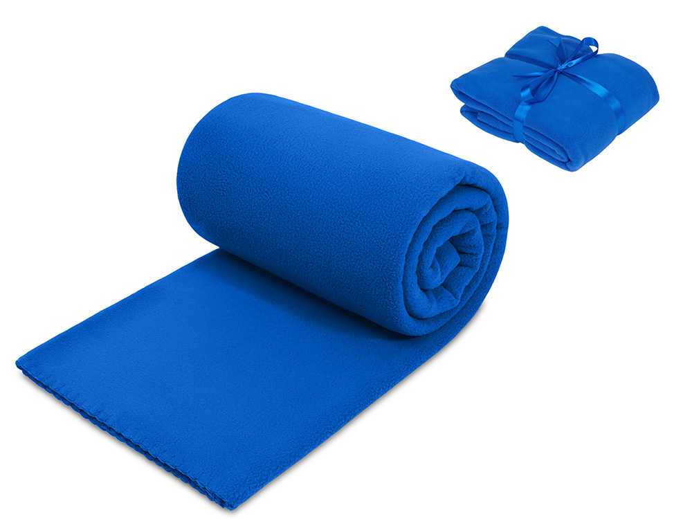 Плед «Dolly» флисовый 360 г/м2 - синий