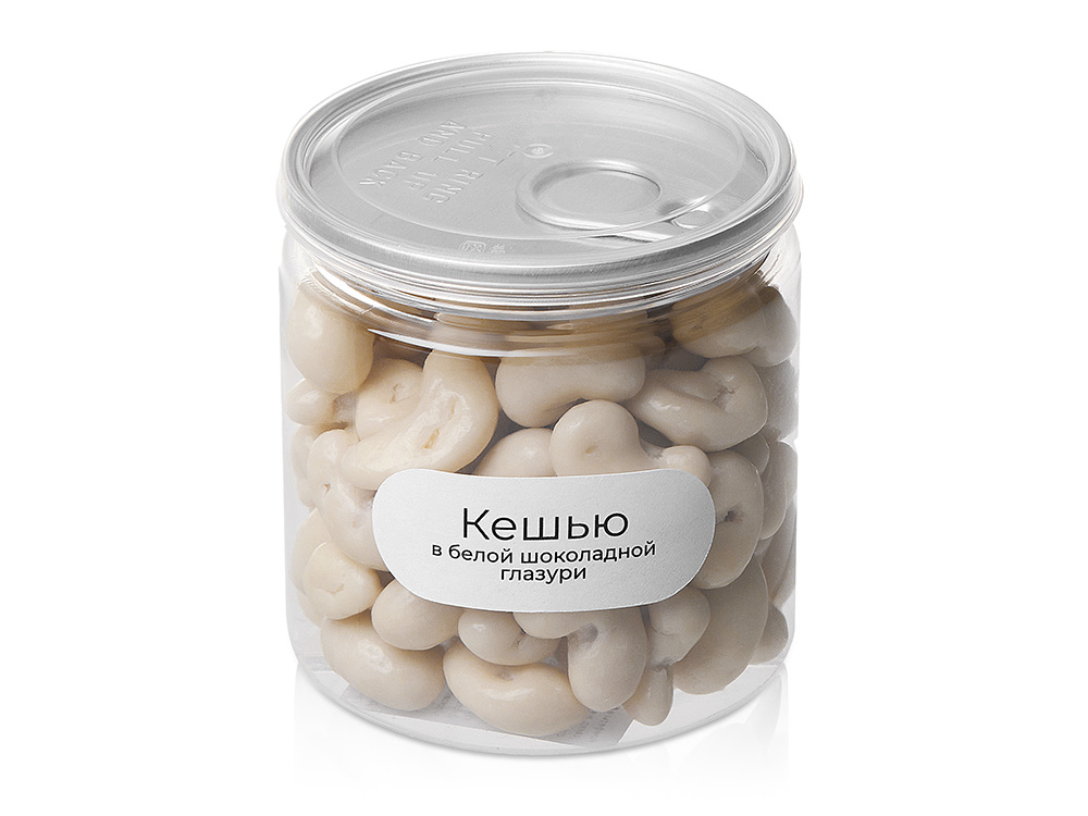 Миндаль в молочной шоколадной глазури «Glazura», 140 гр - белый Подарочный набор «Re:Warm» с пледом, термосом и свечой — изображение 8