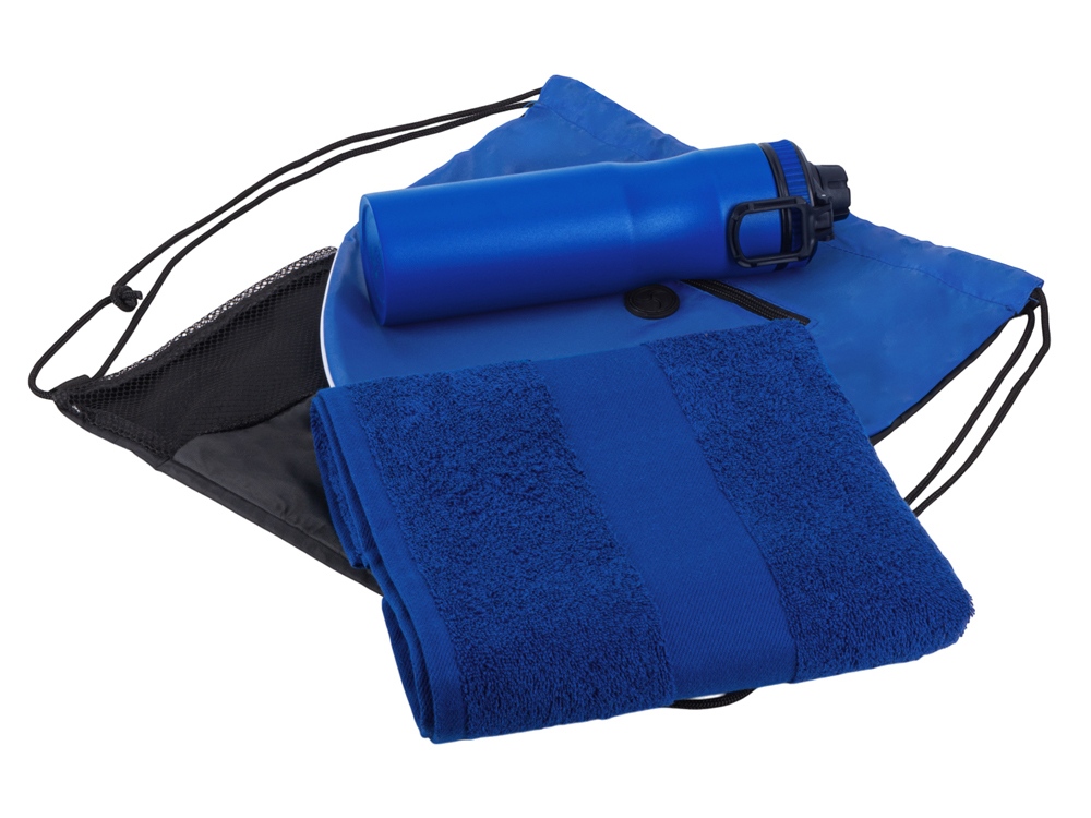 Спортивный набор со стальной бутылкой и полотенцем «Advanced» Спортивный набор со стальной бутылкой и полотенцем «Advanced» — изображение 3