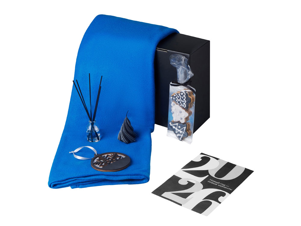 Подарочный набор «Re:Home» с пледом, свечой и диффузором Подарочный набор «Re:Home» с пледом, свечой и диффузором — изображение 2