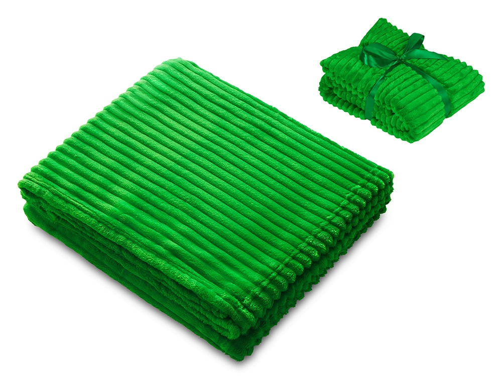 Плед «Wave» - зеленый