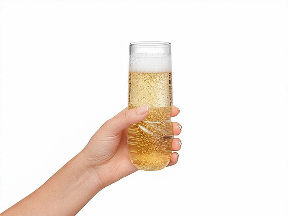 Набор из двух бокалов и пробки для шампанского «Bubbly Bliss» Набор из двух бокалов и пробки для шампанского «Bubbly Bliss» — изображение 8