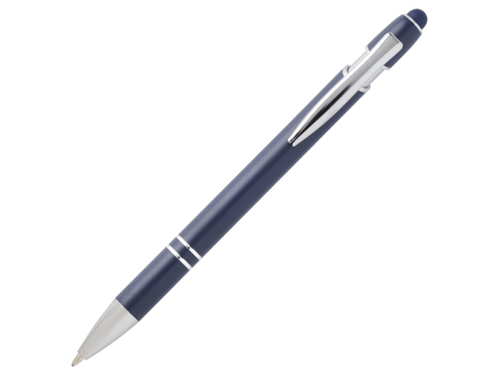 Ручка шариковая с серебристой отделкой «Kish»