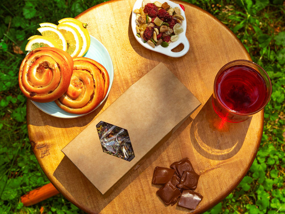 Чай "Малина с мятой" фруктовый, 70 г Чай "Малина с мятой" фруктовый, 70 г — изображение 7