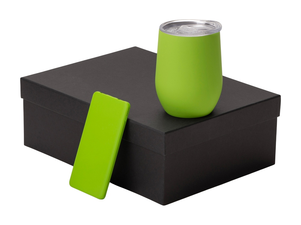 Подарочный набор «COLOR IT» с термокружкой и повербанком