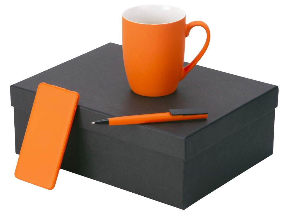 Подарочный набор «COLOR IT» c кружкой, ручкой и повербанком Подарочный набор «COLOR IT» c кружкой, ручкой и повербанком