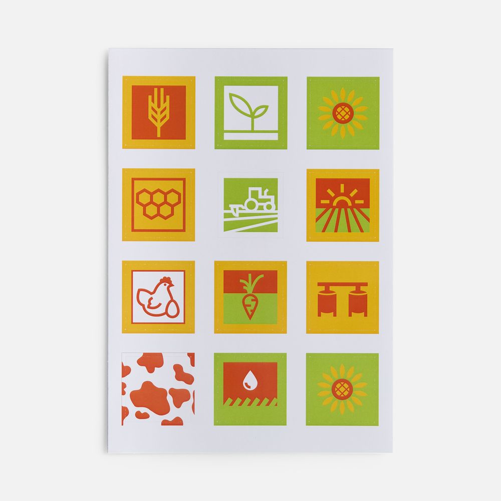 Стикерпак бумажный Industry