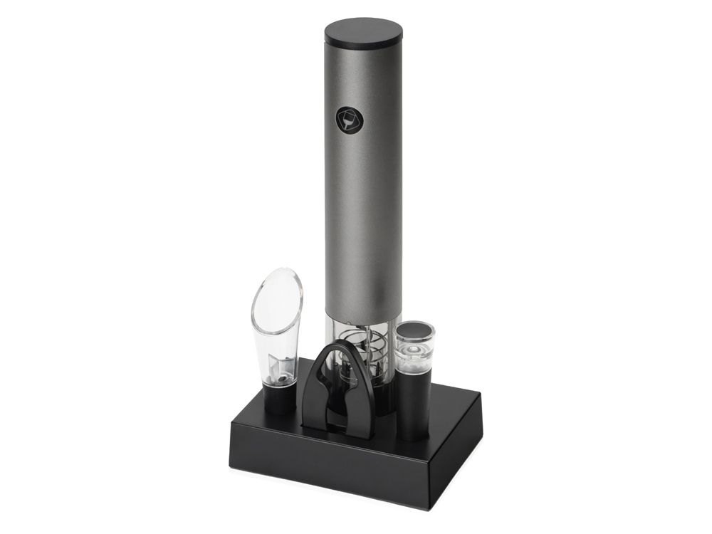 Набор аксессуаров для вина с электрическим штопором и док-станцией «Palermo» Набор аксессуаров для вина с электрическим штопором и док-станцией «Palermo» — изображение 2