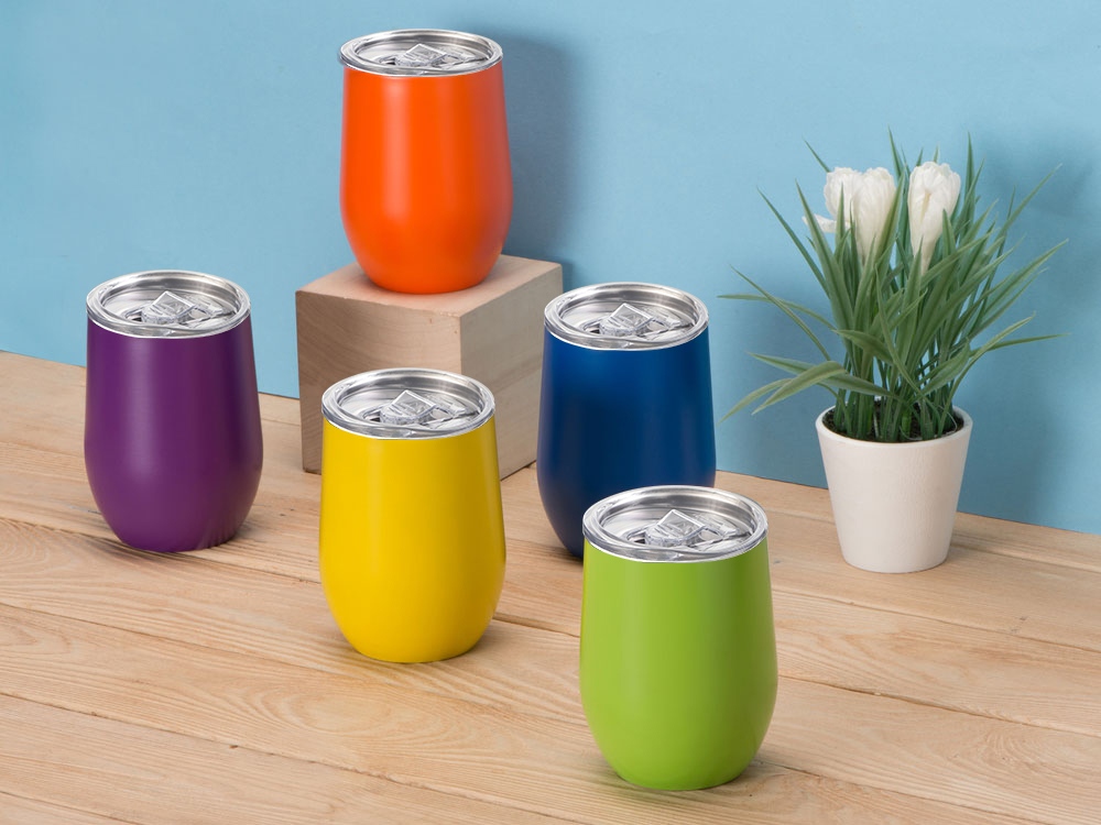 Вакуумная термокружка «Sense», непротекаемая крышка, крафтовая упаковка Вакуумная термокружка «Sense», непротекаемая крышка, крафтовая упаковка — изображение 6