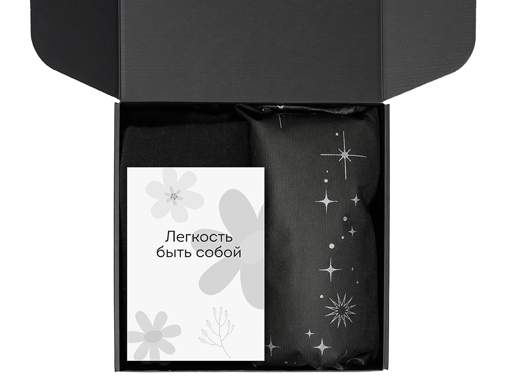 Подарочный набор «Re:f. Walk» с палантином, шоппером и термосом Подарочный набор «Re:f. Walk» с палантином, шоппером и термосом — изображение 3