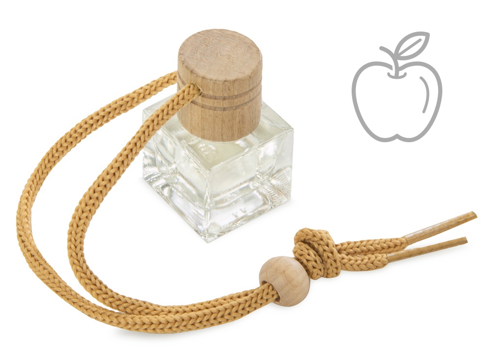 Подарочный набор с автовизиткой и магнитным держателем для телефона Подвесной ароматизатор воздуха «Boho», яблоко, 8 мл