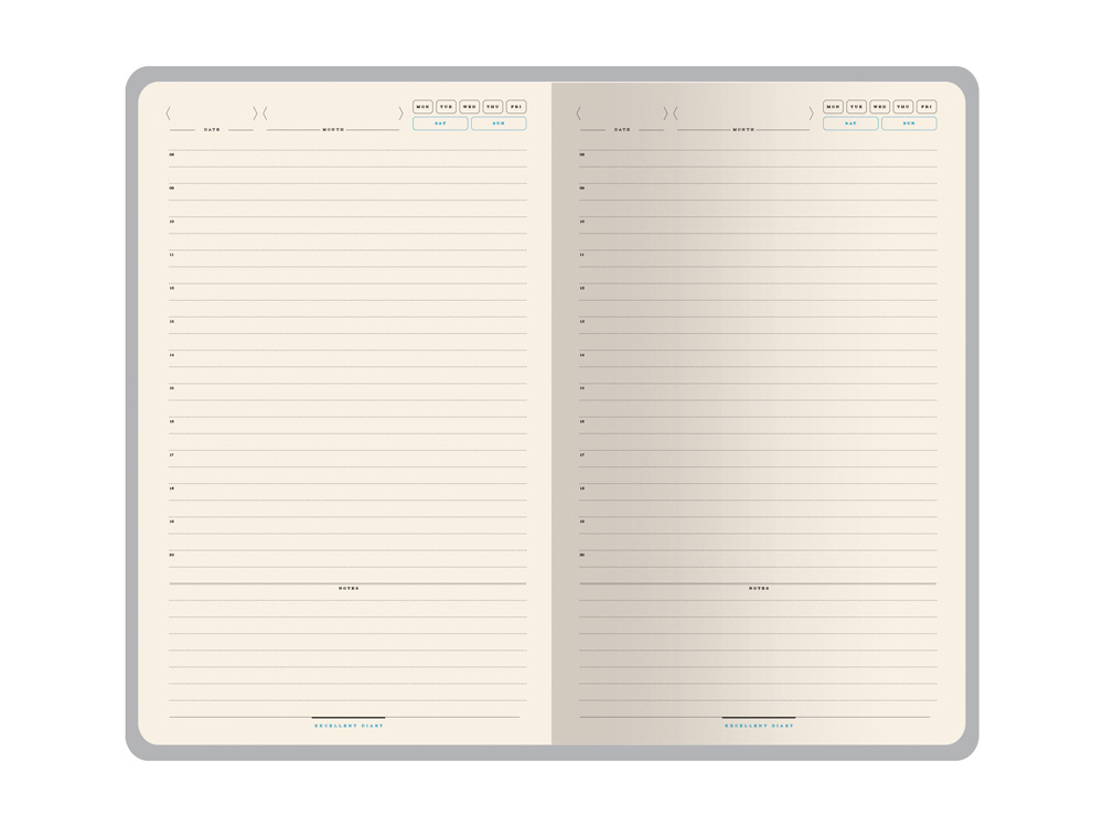 Ежедневник недатированный А5 «Bridge» Ежедневник недатированный А5 «Bridge» — изображение 3