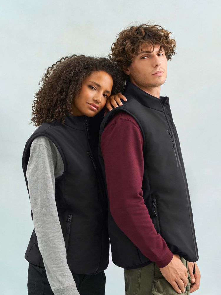 Жилет софтшелл унисекс Falcon BW Жилет софтшелл унисекс Falcon BW — изображение 10