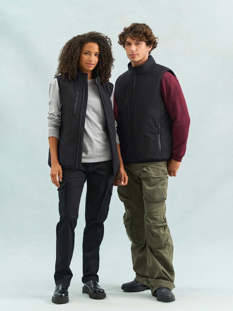 Жилет софтшелл унисекс Falcon BW Жилет софтшелл унисекс Falcon BW — изображение 8