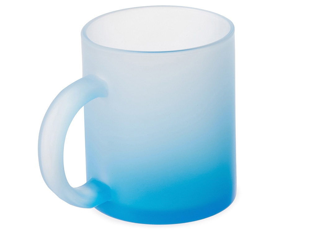 Стеклянная матовая кружка с градиентом для сублимации «Омбре» Стеклянная матовая кружка с градиентом для сублимации «Омбре» — изображение 2
