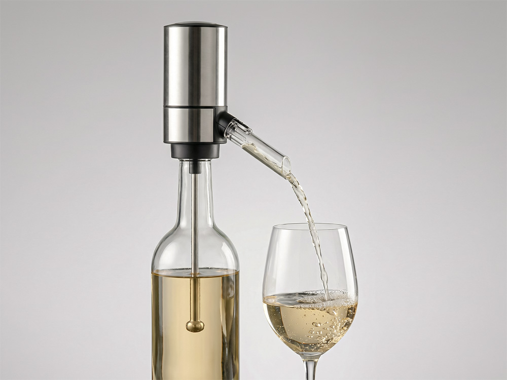 Электрический аэратор-диспенсер для вина «Wine delight» Электрический аэратор-диспенсер для вина «Wine delight»