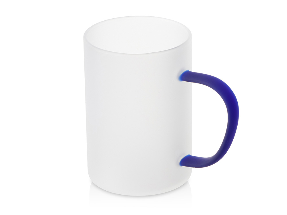 Стеклянная матовая кружка для сублимации «Акцент»