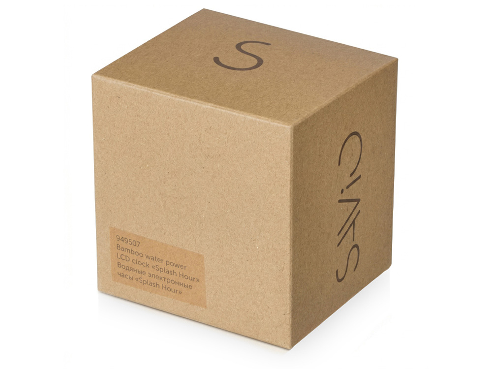Водяные часы из бамбука «Splash Hour» Водяные часы из бамбука «Splash Hour» — изображение 5