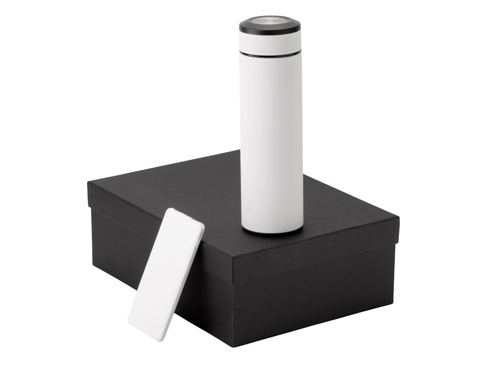 Подарочный набор "COLOR IT" c термосом и повербанком Подарочный набор "COLOR IT" c термосом и повербанком