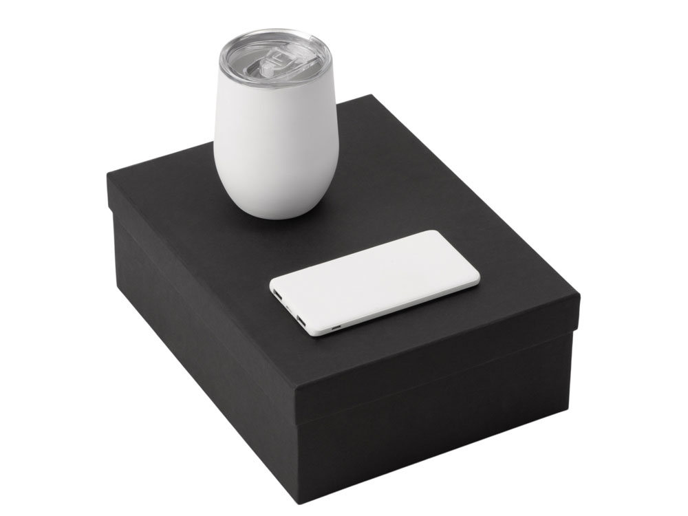 Подарочный набор «COLOR IT» с термокружкой и повербанком Подарочный набор «COLOR IT» с термокружкой и повербанком