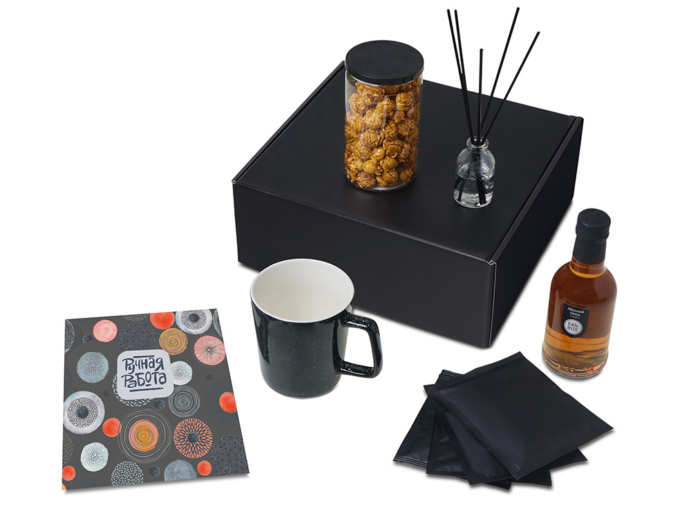 Подарочный набор «Re:y. Treat» с кружкой, сиропом и попкорном Подарочный набор «Re:y. Treat» с кружкой, сиропом и попкорном — изображение 2