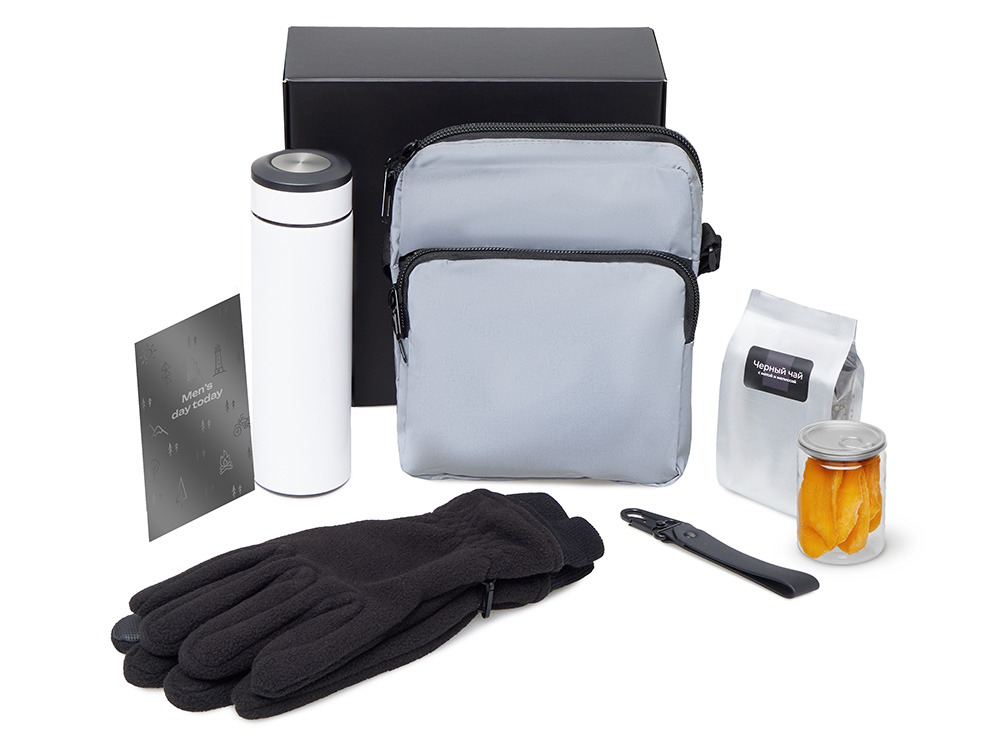 Подарочный набор «Re:m. Step» с термосом, перчатками и сумкой Подарочный набор «Re:m. Step» с термосом, перчатками и сумкой — изображение 2