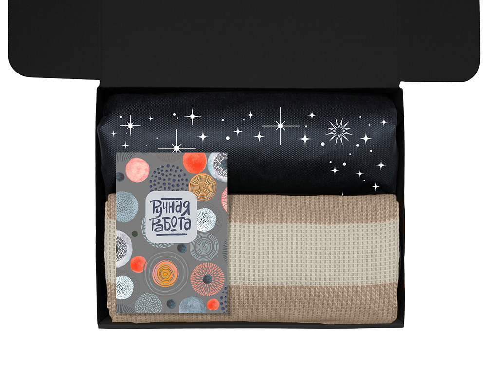 Подарочный набор «Re:y. Warm» с пледом, термосом и чаем Подарочный набор «Re:y. Warm» с пледом, термосом и чаем — изображение 3