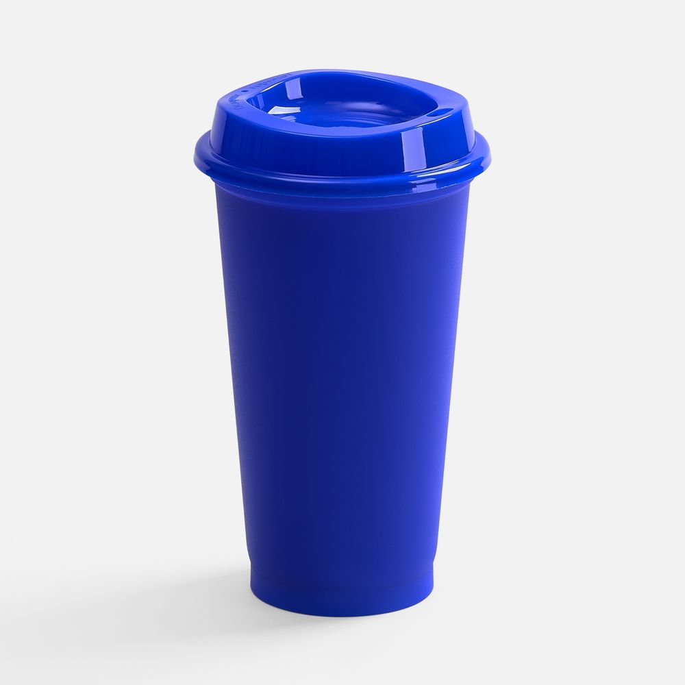 Стакан с крышкой Color Cap