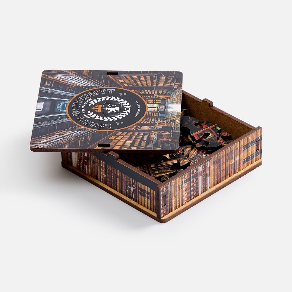 Деревянный пазл в шкатулке PuzzleBox на заказ Деревянный пазл в шкатулке PuzzleBox на заказ — изображение 4