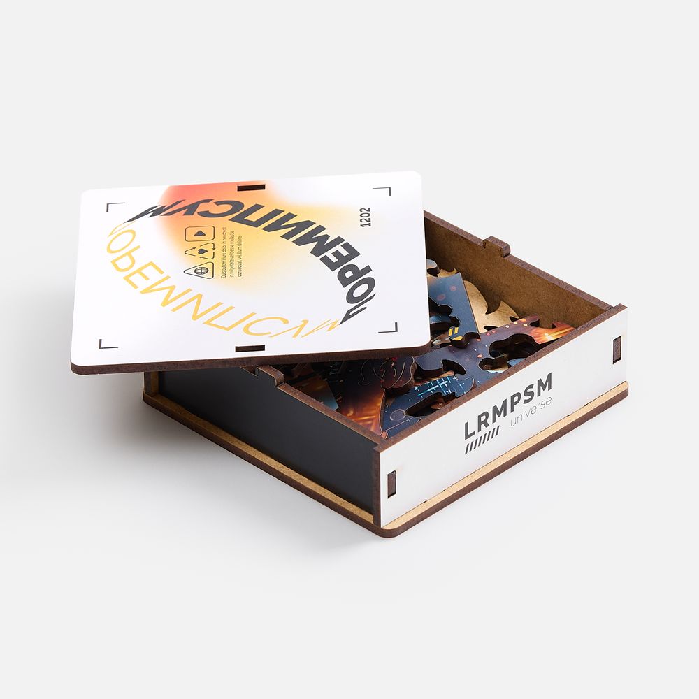 Деревянный пазл в шкатулке PuzzleBox на заказ Деревянный пазл в шкатулке PuzzleBox на заказ — изображение 10