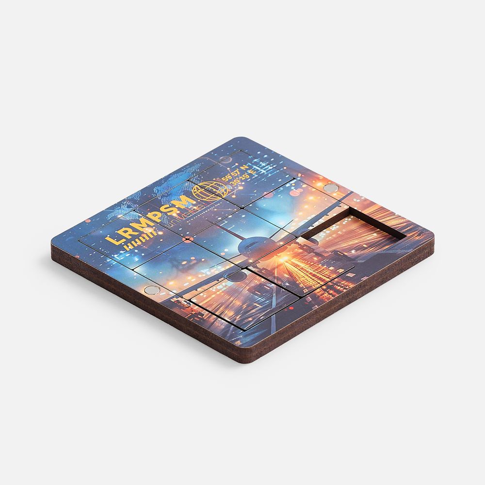 Головоломка-пятнашки с крышкой PuzzleBox на заказ Головоломка-пятнашки с крышкой PuzzleBox на заказ — изображение 6