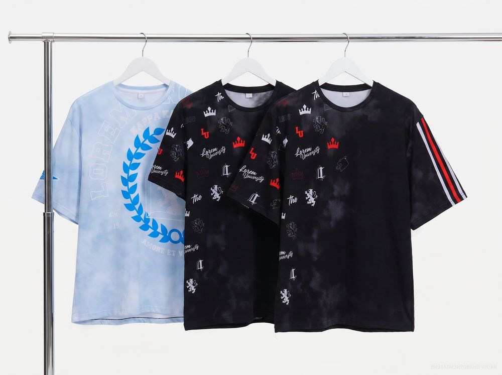 Футболка оверсайз Originelli Terry с полной запечаткой на заказ Футболка оверсайз Originelli Terry с полной запечаткой на заказ — изображение 10