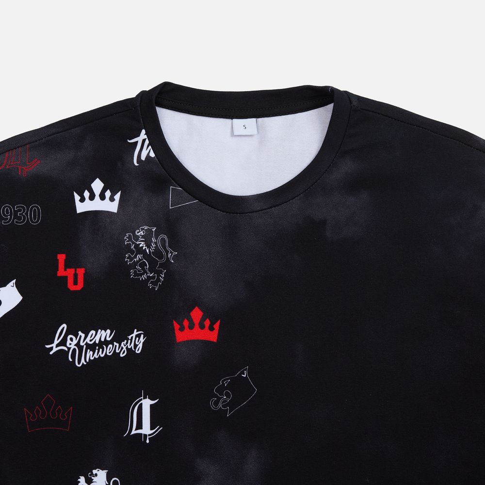 Футболка оверсайз Originelli Terry с полной запечаткой на заказ Футболка оверсайз Originelli Terry с полной запечаткой на заказ — изображение 3