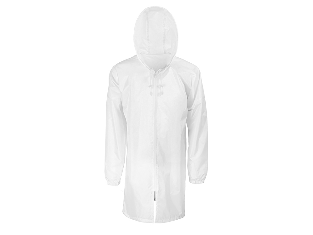 Дождевик «Sunny» с чехлом - XL-2XL, белый Дождевик «Sunny» с чехлом - XL-2XL, белый