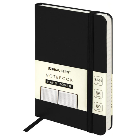 Блокнот МАЛЫЙ ФОРМАТ (93х140 мм) А6, BRAUBERG ULTRA, балакрон, 80 г/м2, 96 л., клетка, черный, 113052 Блокнот МАЛЫЙ ФОРМАТ (93х140 мм) А6, BRAUBERG ULTRA, балакрон, 80 г/м2, 96 л., клетка, черный, 113052